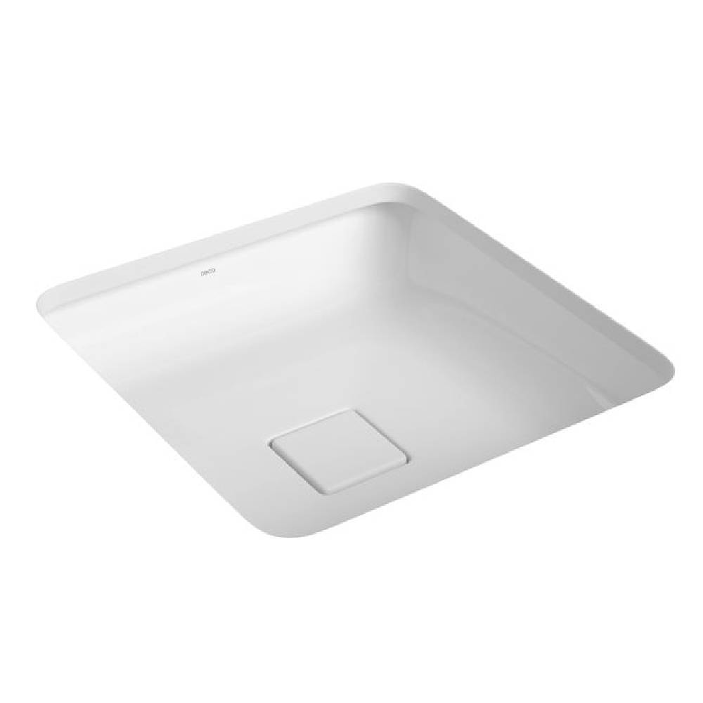 Cuba para Banheiro de Embutir Deca Quadrada 40cm Branco - L.31040.17